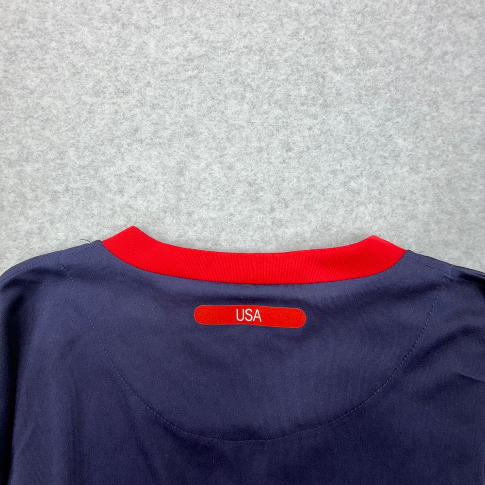 Nike USA Soccer Jersey 2010 World Cup South Africa Authentic Sash Navy Mens XL - Picture 11 of 12